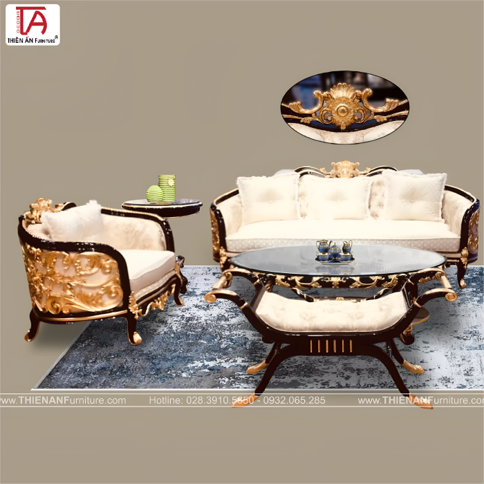 Sofa Cổ Điển Châu Âu TA 0012